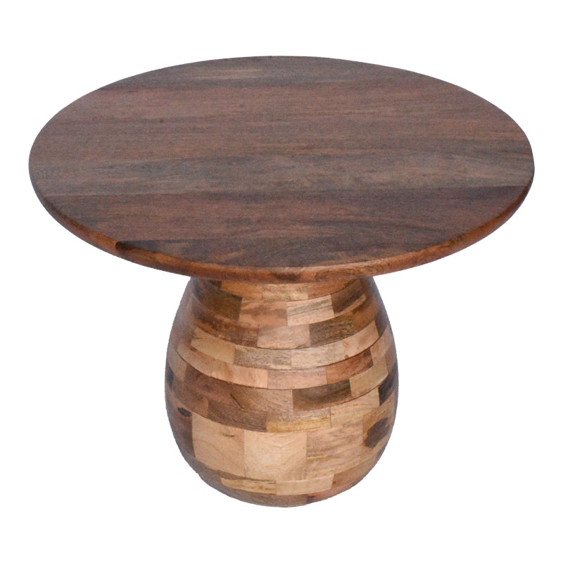 Coffee Table Benzano Mango Wood in Natural Color F60x45