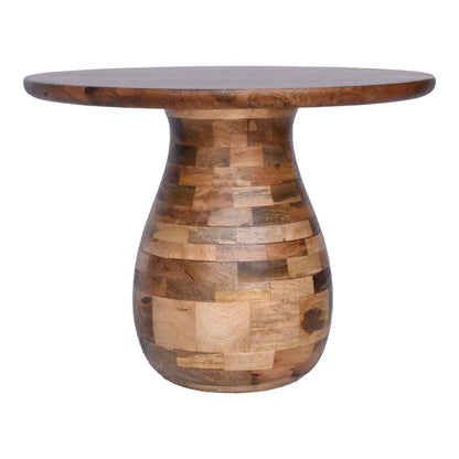 Coffee Table Benzano Mango Wood in Natural Color F60x45
