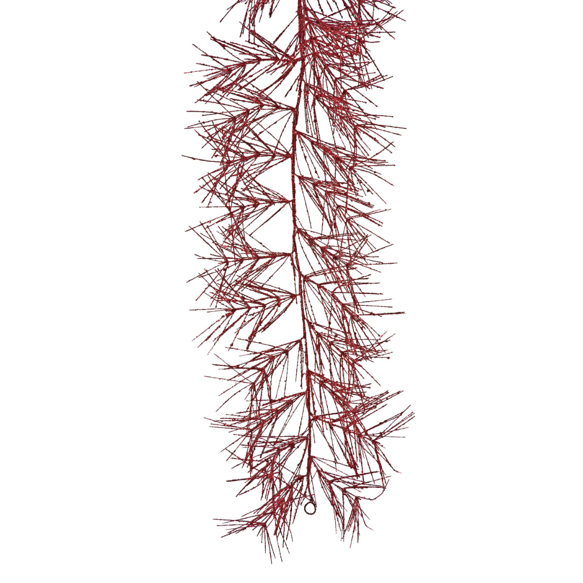 Γιρλάντα Χριστουγέννων Μπορντώ 180εκ