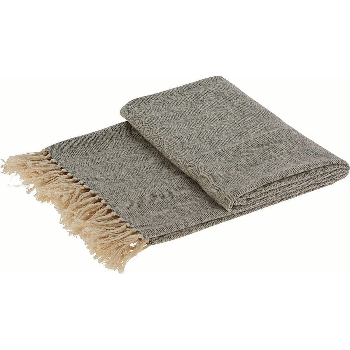 Ριχτάρι Βαμβακερό Γκρι 130x170εκ
