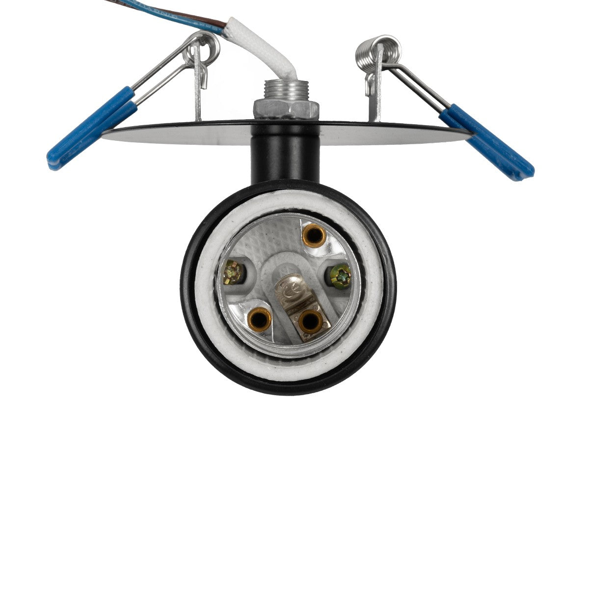 SARA 999-0058 Χωνευτό Φωτιστικό Οροφής Σποτ Μονόφωτο 1 x E27 IP20 Μαύρο Μέταλλο - Μ8,5 x Π8,5 x Υ11