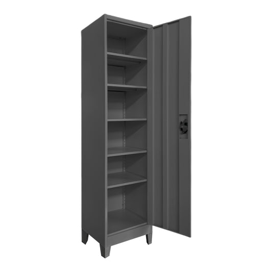 Μεταλλική Ντουλάπα-Στήλη Koya Ανθρακί 45x50x190