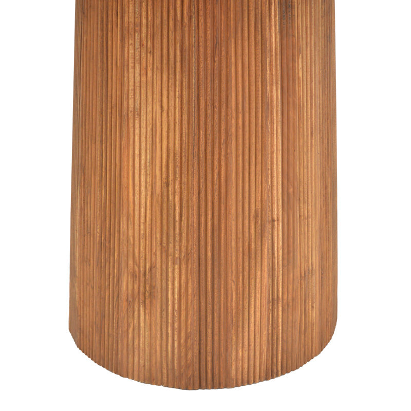 Τραπέζι Tully Μασίφ Ξύλο Ακακίας σε Φυσική Απόχρωση Φ120x75