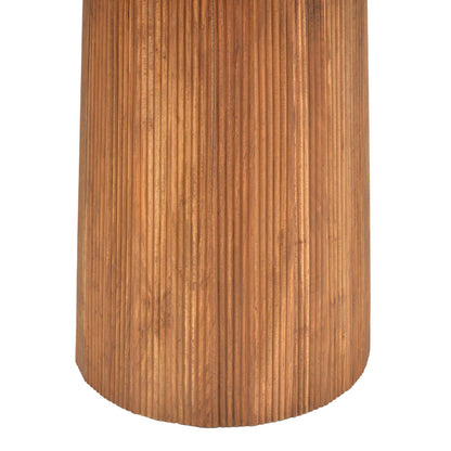 Τραπέζι Tully Μασίφ Ξύλο Ακακίας σε Φυσική Απόχρωση Φ120x75