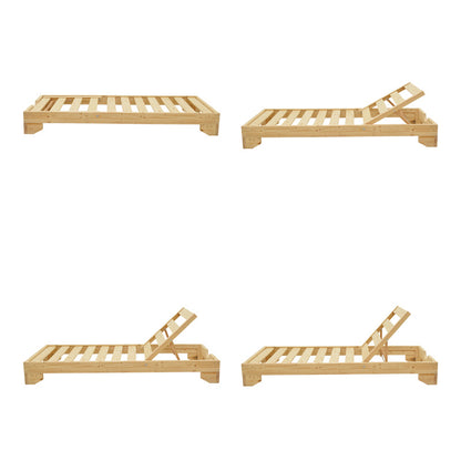 Ξαπλώστρα Fendy Ξύλο Ελάτου σε Φυσική Απόχρωση 71.5x200x24