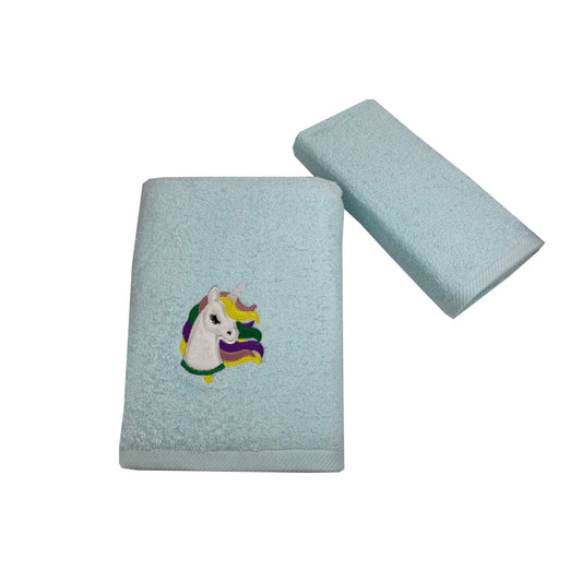 Παιδικές Πετσέτες Σετ 2 Τεμ Magic Unicorn