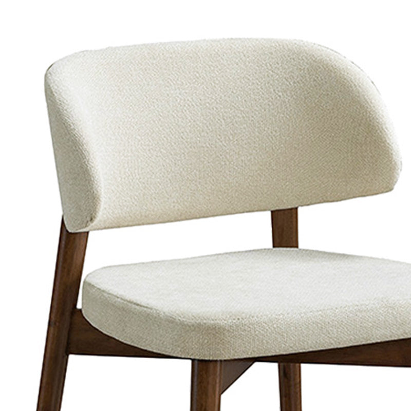 Καρέκλα Siena Rubberwood σε Καρυδί-Εκρού Απόχρωση 48x50x81