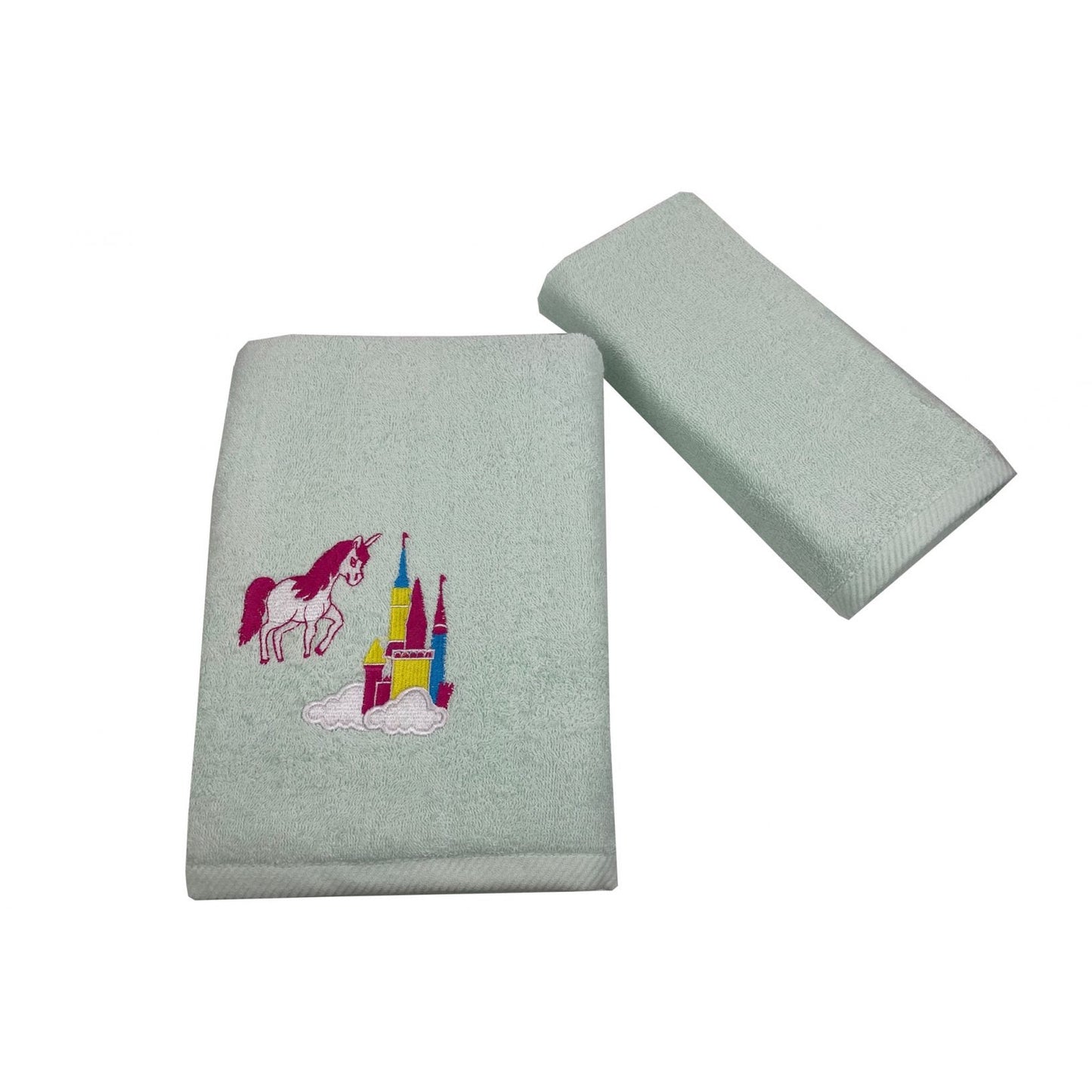 Παιδικές Πετσέτες Σετ 2 Τεμ Castle Unicorn