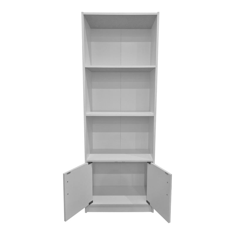 Βιβλιοθήκη Tekaro σε Λευκή Απόχρωση 60x29x166