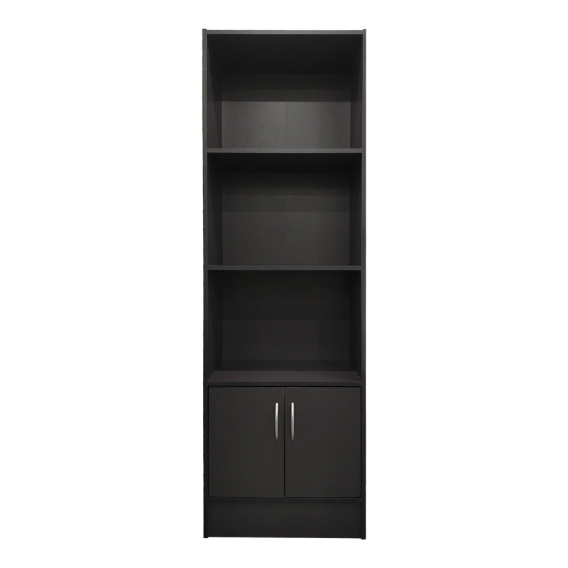 Βιβλιοθήκη Tekaro I σε Ανθρακί Απόχρωση 57x33x180