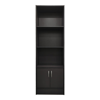 Βιβλιοθήκη Tekaro I σε Ανθρακί Απόχρωση 57x33x180