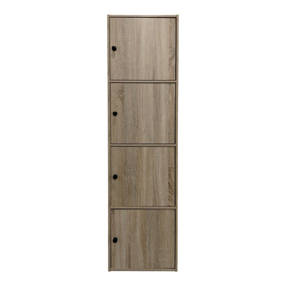 Ντουλάπι-Στήλη Gabino σε Sonoma Απόχρωση 40x39x158