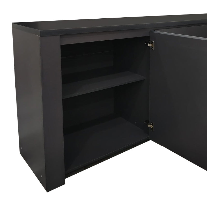 Μπουφές Kalya σε Ανθρακί Απόχρωση 220x49x89.5