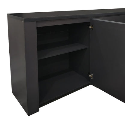 Μπουφές Kalya σε Ανθρακί Απόχρωση 220x49x89.5