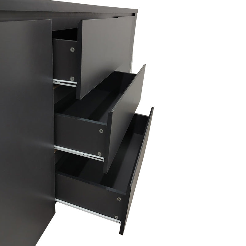 Μπουφές Kalya σε Ανθρακί Απόχρωση 220x49x89.5