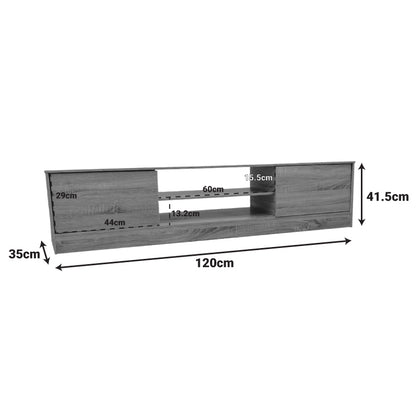 Έπιπλο Τηλεόρασης Sasa I σε Sonoma Απόχρωση 150x35x41.5
