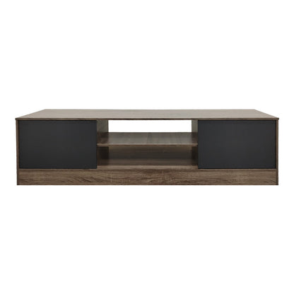 Έπιπλο Τηλεόρασης Sasa I σε Oak-Ανθρακί Απόχρωση 150x35x41.5