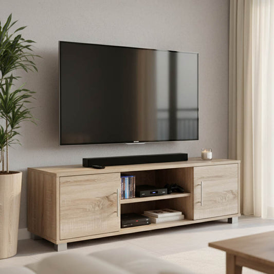 Έπιπλο Τηλεόρασης Serank σε Sonoma Απόχρωση 120x40x40