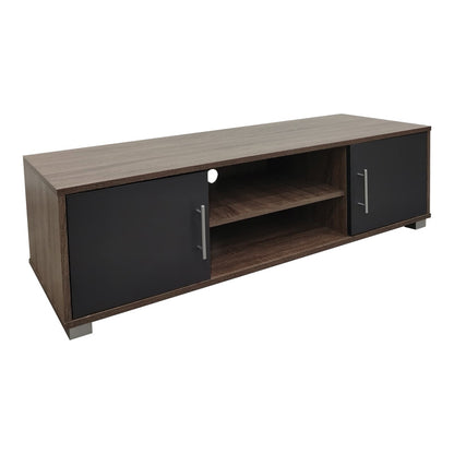 Έπιπλο Τηλεόρασης Serank σε Oak-Ανθρακί Απόχρωση 120x40x40