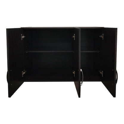 Πατάρι Ντουλάπας Τρίφυλλο Lego σε Wenge Απόχρωση 90x41.5x60