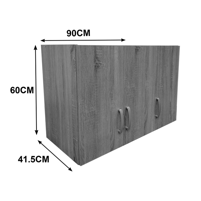 Πατάρι Ντουλάπας Τρίφυλλο Lego σε Wenge Απόχρωση 90x41.5x60