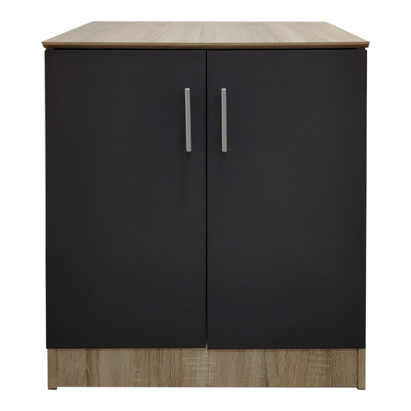 Παπουτσοθήκη-Ντουλάπι Souken 6 Ζευγών σε Sonoma-Ανθρακί Απόχρωση 60x40x80