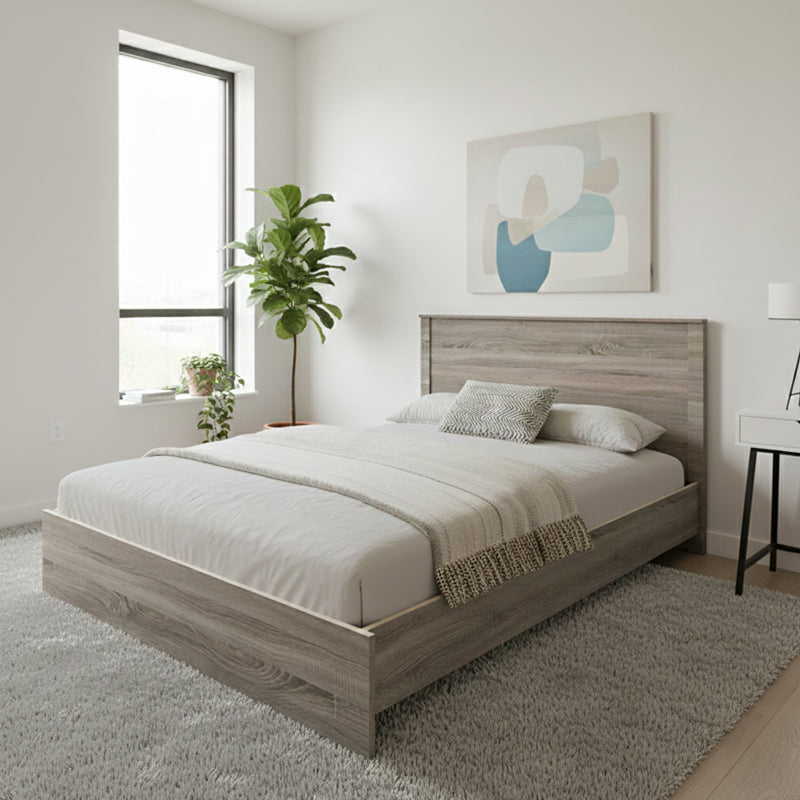 Κρεβάτι Athos σε Sonoma Απόχρωση 140x200εκ