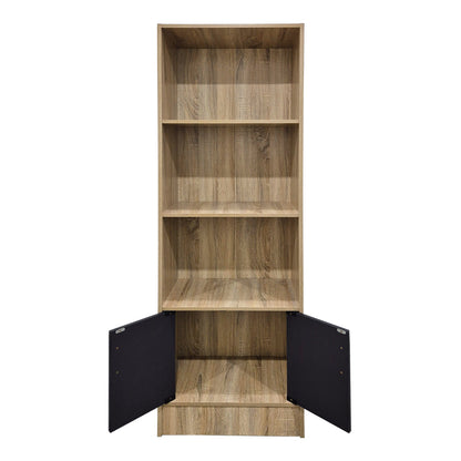 Βιβλιοθήκη Tekaro Sonoma-Ανθρακί 57x33x180