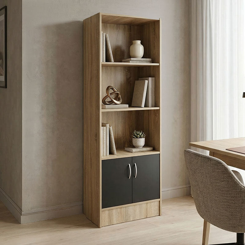 Βιβλιοθήκη Tekaro Sonoma-Ανθρακί 57x33x180