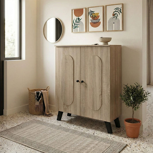 Παπουτσοθήκη-Ντουλάπι Cathi Sonoma 80x34x95