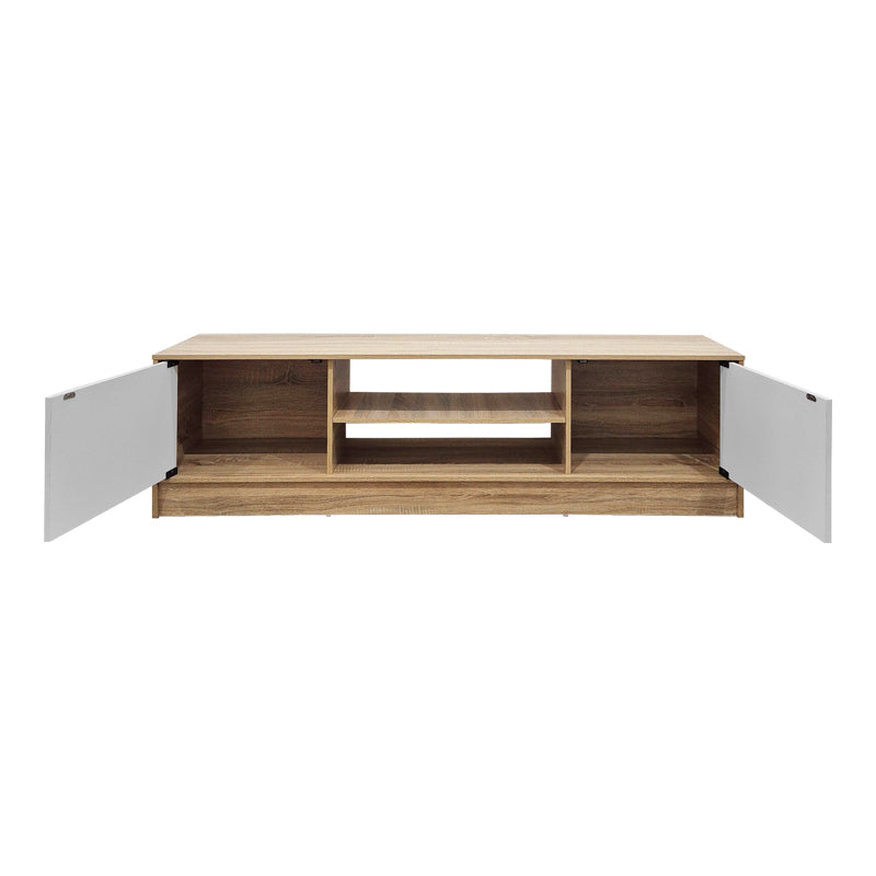 Έπιπλο Τηλεόρασης Sasa Sonoma-Λευκό 150x35x41.5