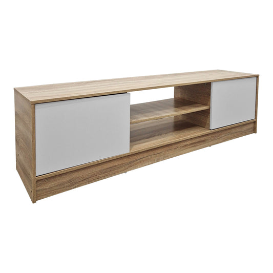 Έπιπλο Τηλεόρασης Sasa Sonoma-Λευκό 150x35x41.5