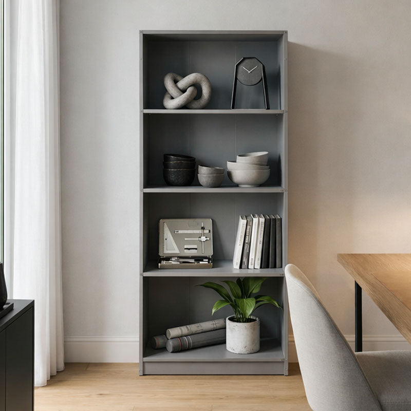 Βιβλιοθήκη Kendy Ανθρακί 60x30x167