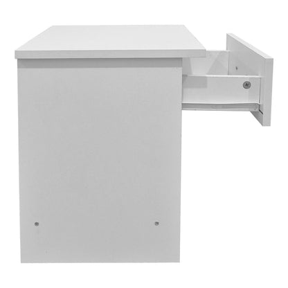 Κομοδίνο Bedy Λευκό 40x34x42