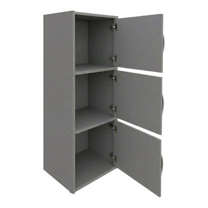 Ντουλάπι-Στήλη Soline Ανοιχτό Γκρι 40x34.5x90.5