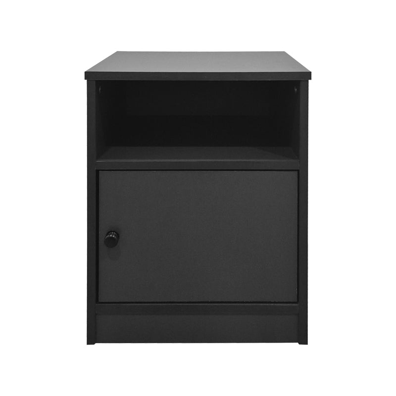 Κομοδίνο Lenea Ανθρακί 40x40x50