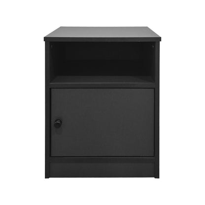 Κομοδίνο Lenea Ανθρακί 40x40x50