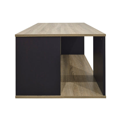 Τραπέζι Σαλονιού Zelegan Sonoma-Ανθρακί 90x90x44.5