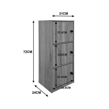 Ντουλάπα-Στήλη Wirdia Sonoma 30.5x24x71.5