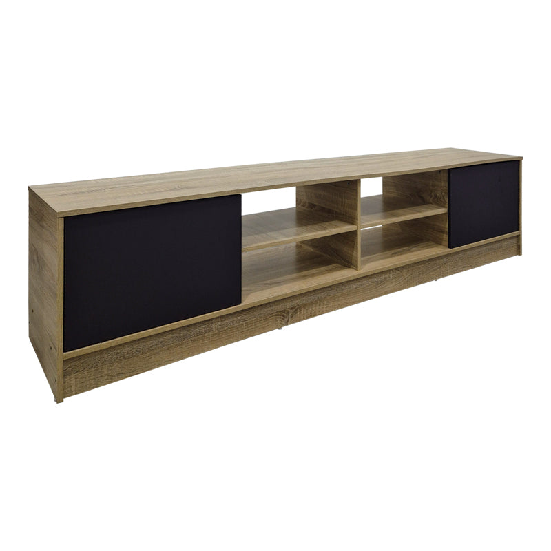 Έπιπλο Τηλεόρασης Tivia Sonoma-Ανθρακί 180x35x41.5