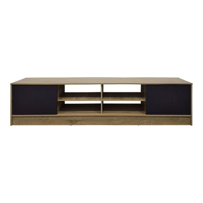 Έπιπλο Τηλεόρασης Tivia Sonoma-Ανθρακί 180x35x41.5