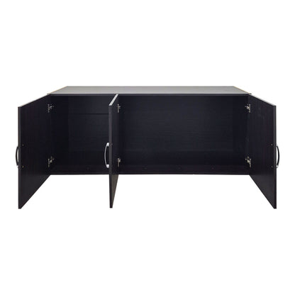 Πατάρι Ντουλάπας Τρίφυλλο Alvia Wenge 150x51x60