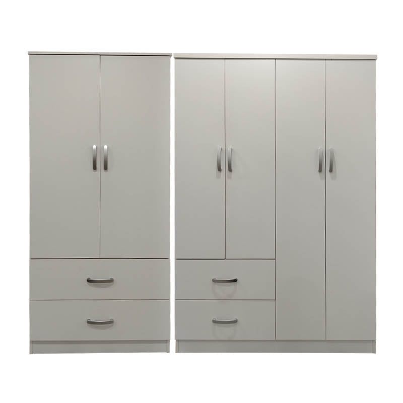 Ντουλάπα Εξάφυλλη Lego Λευκή 200,5x42x180