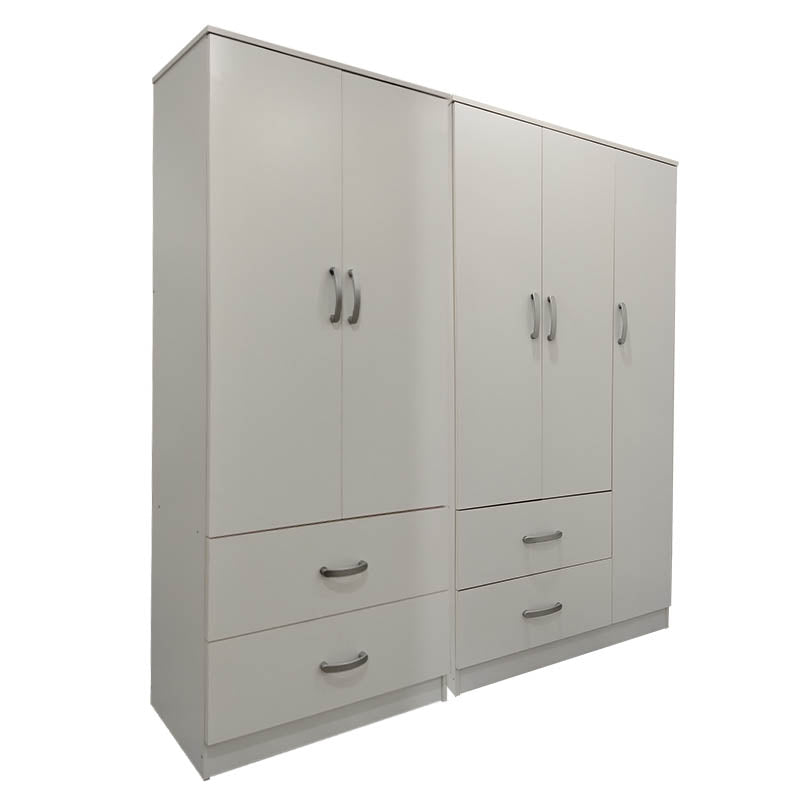 Ντουλάπα Πεντάφυλλη Lego Λευκή 170x42x180