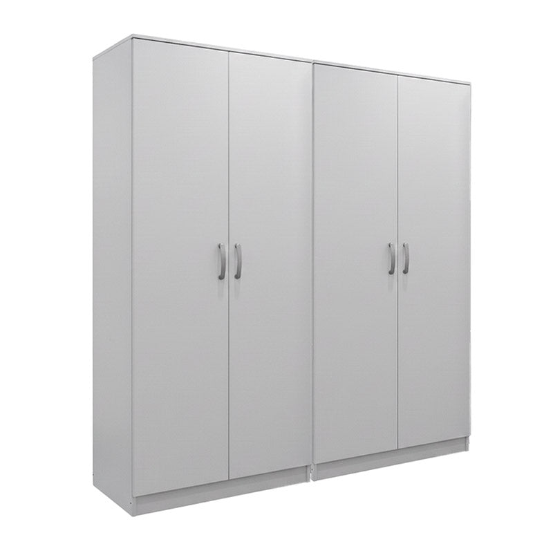 Ντουλάπα Τετράφυλλη Lego Ι Λευκή 160x42x180