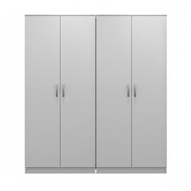 Ντουλάπα Τετράφυλλη Lego Ι Λευκή 160x42x180