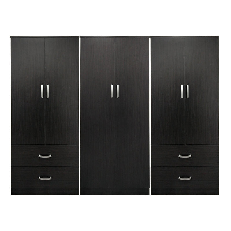 Ντουλάπα Εξάφυλλη Lego Wenge 240x42x180