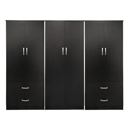 Ντουλάπα Εξάφυλλη Lego Wenge 240x42x180