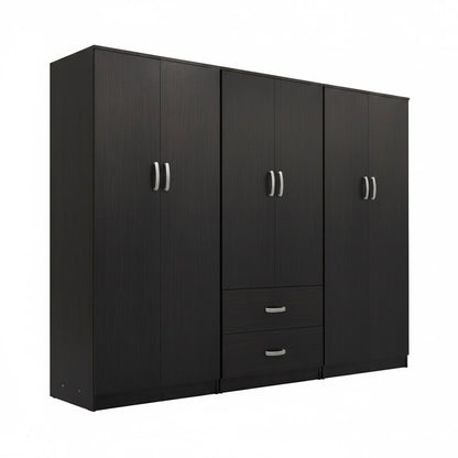 Ντουλάπα Εξάφυλλη Lego Ι Wenge 240x42x180