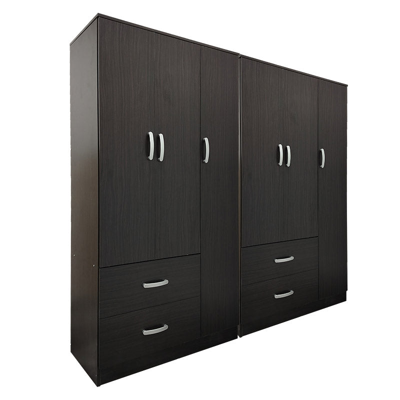 Ντουλάπα Εξάφυλλη Lego Wenge 180x42x180